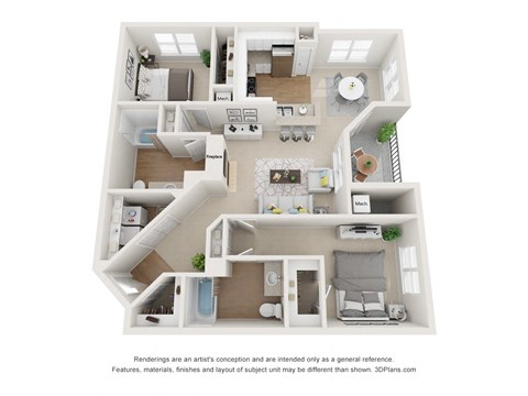 55 Cedar Street 1-2 Beds Apartment for Rent - Photo Gallery 23